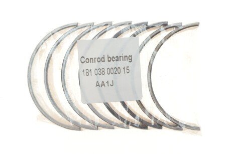 Вкладиші шатунні Opel Vivaro B/Renault Trafic III 1.6CDTI/dCi 14- (+0.25) (R9M) = 6138672 UA63 NPR 181 038 0020 15