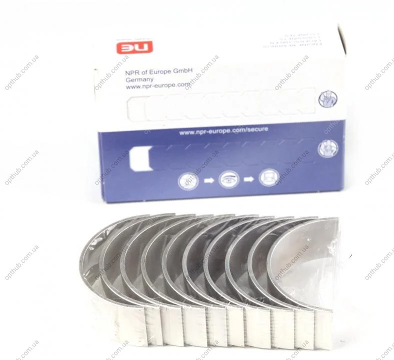 Вкладиши шатунни VW T5 2.5TDI (+0.5) = 6150695000 (opt-om) NPR 181 050 0020 21 (фото 1)