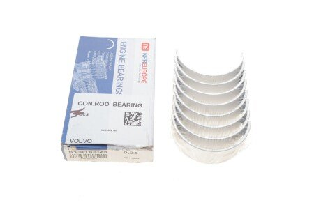 Вкладиші шатунні Fiat Scudo/Citroen Berlingo 1.6 D/HDi (+0.25) = 6151652500 UA63 NPR 181 051 0001 15