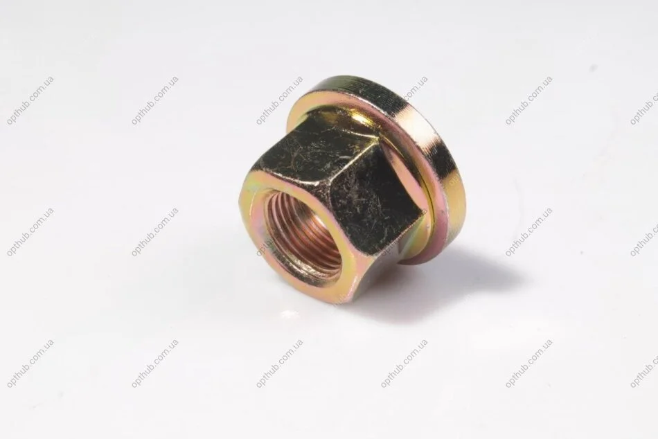 Гайка колеса Газель с шайбой М18х1.5 (белая) (произ-во) NPS 3302-3101034 (фото 1)