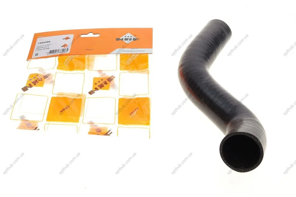 Патрубок інтеркулера Renault Megane III 1.5 dCi 08- (opt-om) NRF 166096 (фото 1)