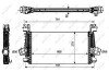 Радіатор інтеркулера Opel Astra/Zafira 1.4/1.6 09- UA63 NRF 30270 (фото 5)
