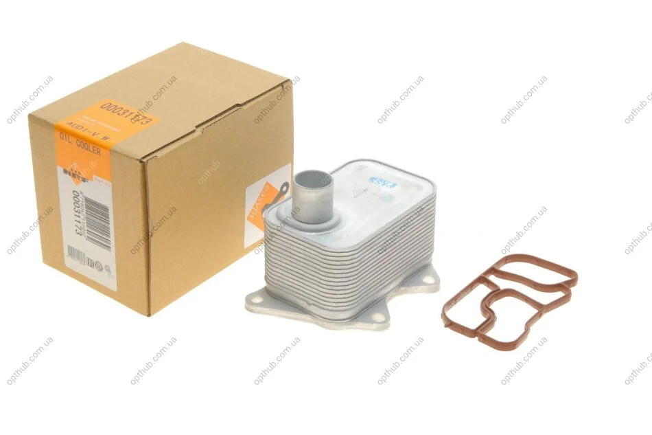 Радіатор масляний VW T5/T6 2.0 TSI 11- (теплообмінник) (opt-om) NRF 31173 (фото 1)