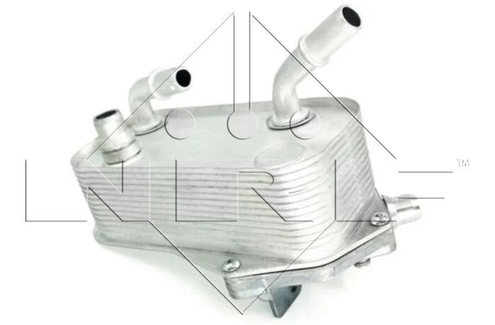 Радіатор оливний BMW 3 (E90) (N52/N53)/X1 (E84) (N20/N52) 04-13 (теплообмінник) (АКПП) (opt-om) NRF 31279 (фото 1)