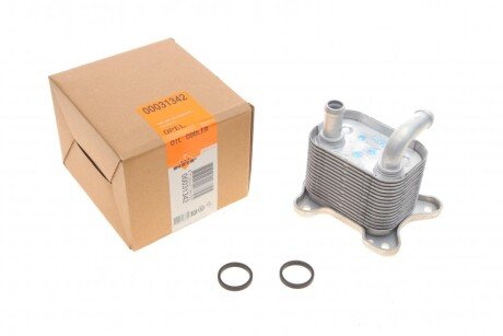 Радіатор масляний Opel Combo/Corsa C/Meriva 1.7D 03- (теплообмінник) (АКПП) UA63 NRF 31342