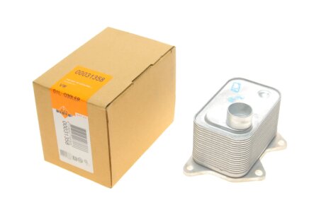 Радіатор масляний VW Jetta 1.8/2.0TSI 14-/Tiguan 2.0TSI 17- (теплообмінник) (opt-om) NRF 31358