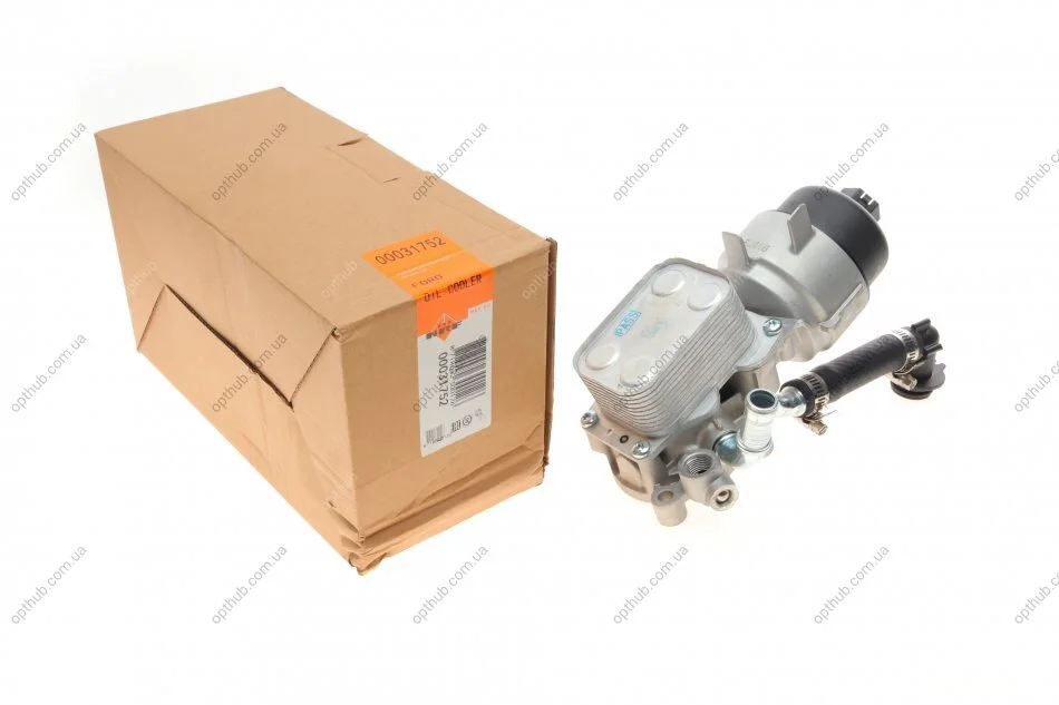 Радиатор масляный с корпусом масляного фильтра FORD MONDEO 2.0L 2007-2014 NRF 31752 (фото 1)