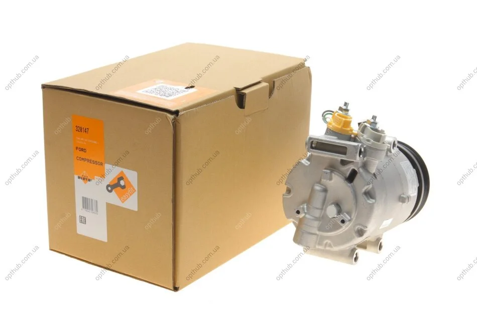 Компресор кондиціонера Ford Focus III 1.6 10- (opt-om) NRF 320147 (фото 1)