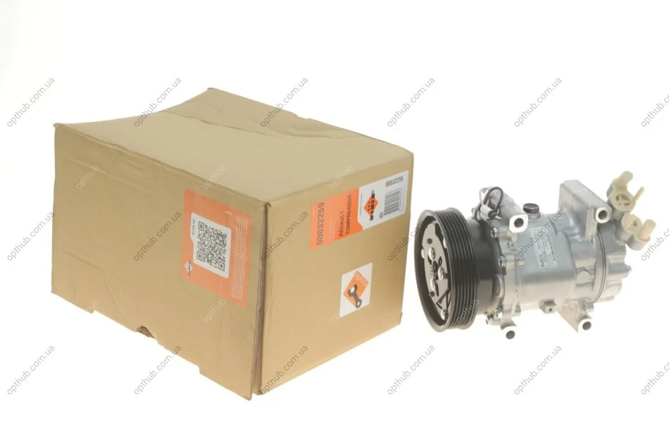 Компресор кондиціонера Renault Kangoo 1.4/1.5dCi 97- (opt-om) NRF 32259 (фото 1)