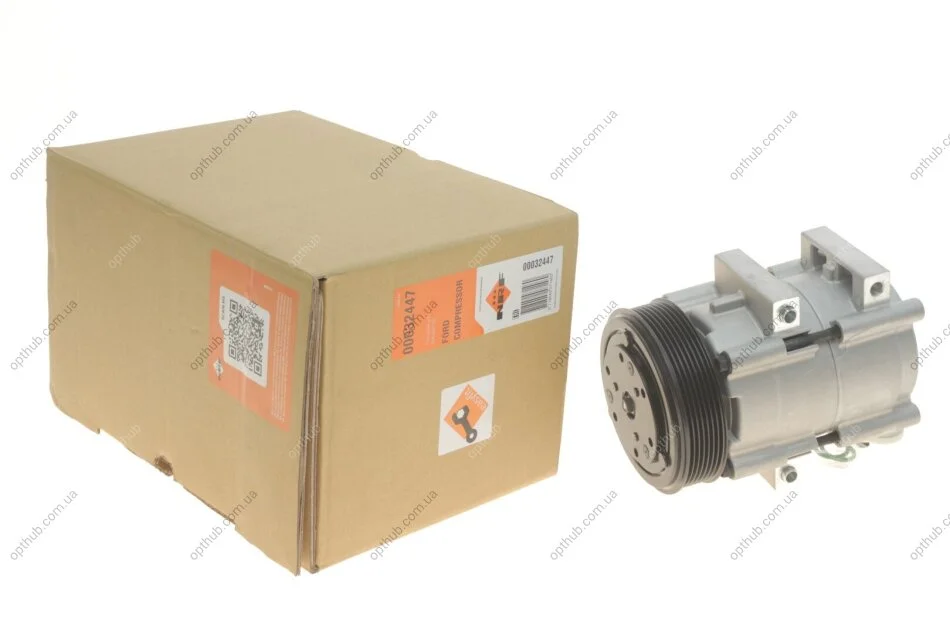 Компресор кондиціонера Ford Transit 2.4D/3.2D 00-14 UA63 NRF 32447 (фото 1)