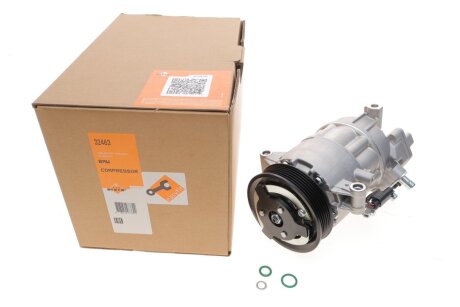 Компресор кондиціонера BMW 3 (E90)/X1 (E84) 1.6/2.0 N45/N46 05-15 (opt-om) NRF 32463