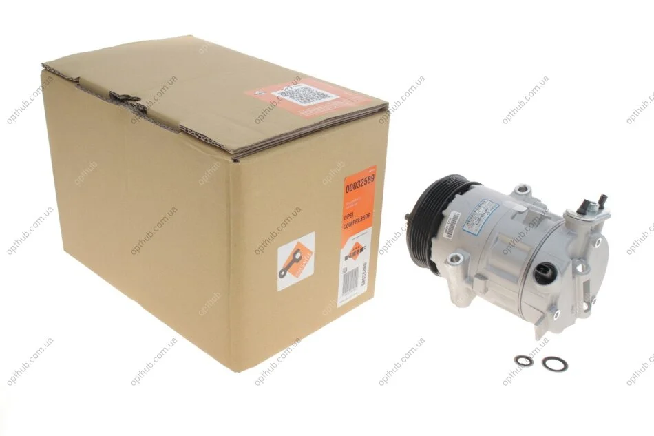Компресор кондиціонера Fiat Doblo 13-/Opel Corsa D 06-14 (opt-om) NRF 32589 (фото 1)