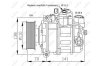 Компресор кондиціонера Audi Q7 04-15/VW Touareg02-18/Passat 01-04/Porsche Cayenne 3.0D--6.0 03- (opt-om) NRF 32613 (фото 5)