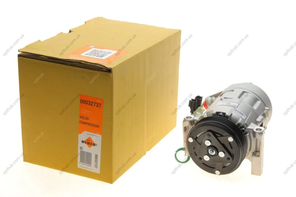 Компресор кондиціонера Ford Mondeo IV/S-Max/Volvo S80/V70/XC620/XC70 2.4D/2.5 05-17 (opt-om) NRF 32737 (фото 1)