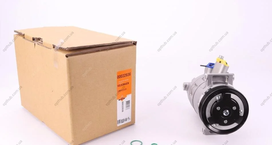 Компрессор кондиционера VW Caddy III 04- (opt-om) NRF 32936 (фото 1)