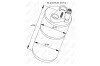 Осушитель кондиционера Renault Espace IV/Laguna II 1.6-3.5 01- (opt-om) NRF 33322 (фото 5)