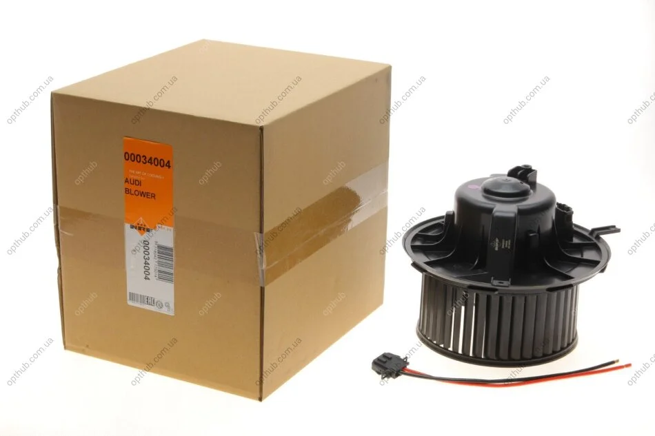 Вентилятор обігрівача VOLKSWAGEN Golf 10/2003-11/2008 (вир-во) NRF 34004 (фото 1)
