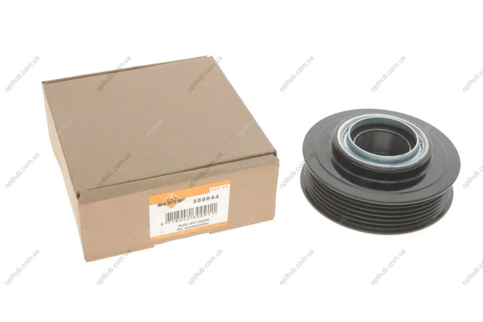 Шків компресора кондиціонера VW T5 09-15 UA63 NRF 380044 (фото 1)