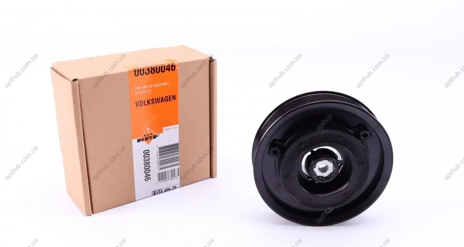 Шків компресора кондиціонера VW Caddy 04-15 (opt-om) NRF 380046 (фото 1)