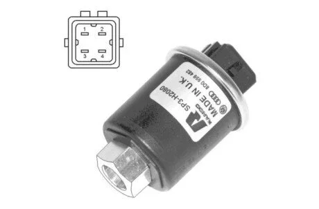Клапан компрессора кондиционера VW Passat/Audi A4/A6 1.6-4.2 94- UA63 NRF 38938