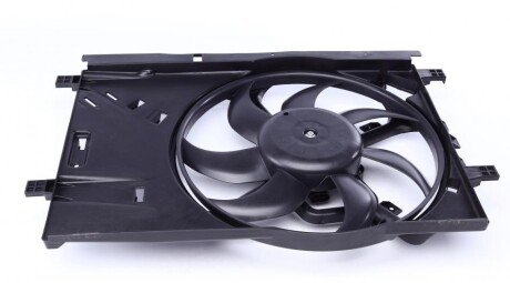 Вентилятор радіатора Fiat Punto/Opel Corsa 05- (з дифузором) (opt-om) NRF 47236