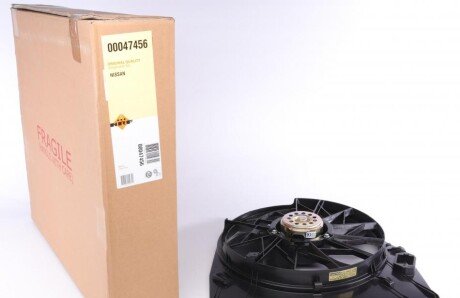 Вентилятор радіатора (електричний) Renault Kangoo 1.9 dCi 97- (opt-om) NRF 47456