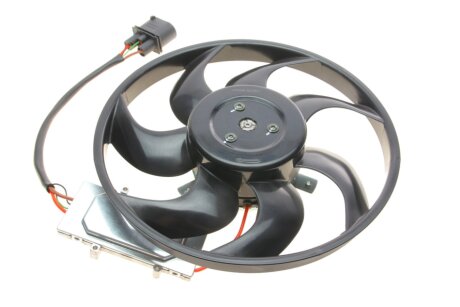 Вентилятор охолодження двигуна Audi Q7/VW Touareg 2.5-6.0 02-15 (L) (d=300mm) (opt-om) NRF 47589