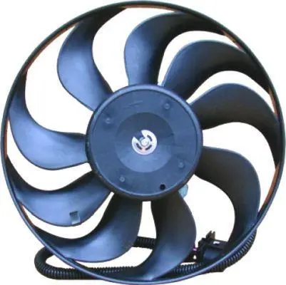 Вентилятор радіатора AUDI A3, TT SEAT AROSA, CORDOBA, IBIZA III, IBIZA IV, IBIZA IV SC, IBIZA IV ST, LEON, TOLEDO II SKODA FABIA I, FABIA I PRAKTIK, FABIA II, OCTAVIA I 1.0-3.2 10.94- NRF 47652 (фото 1)