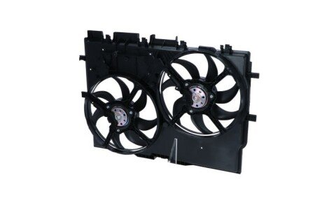 Вентилятор радіатора Fiat Ducato 2.0-3.0D 06- (з дифузором) (opt-om) NRF 47865