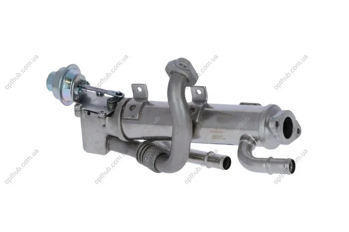 Радіатор рециркуляції ВГ з клапаном EGR Audi A4/A6 2.0D 04-11 (opt-om) NRF 48311 (фото 1)