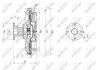 Вискомуфта MITSUBISHI L200 11/2005> (пр-во) NRF 49591 (фото 2)