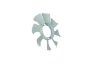 Крильчатка вентилятора MITSUBISHI L300 2.5D NRF 49867 (фото 4)