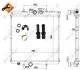 Радіатор охолодження Peugeot 206 1.1-1.6 02- UA63 NRF 509523 (фото 2)