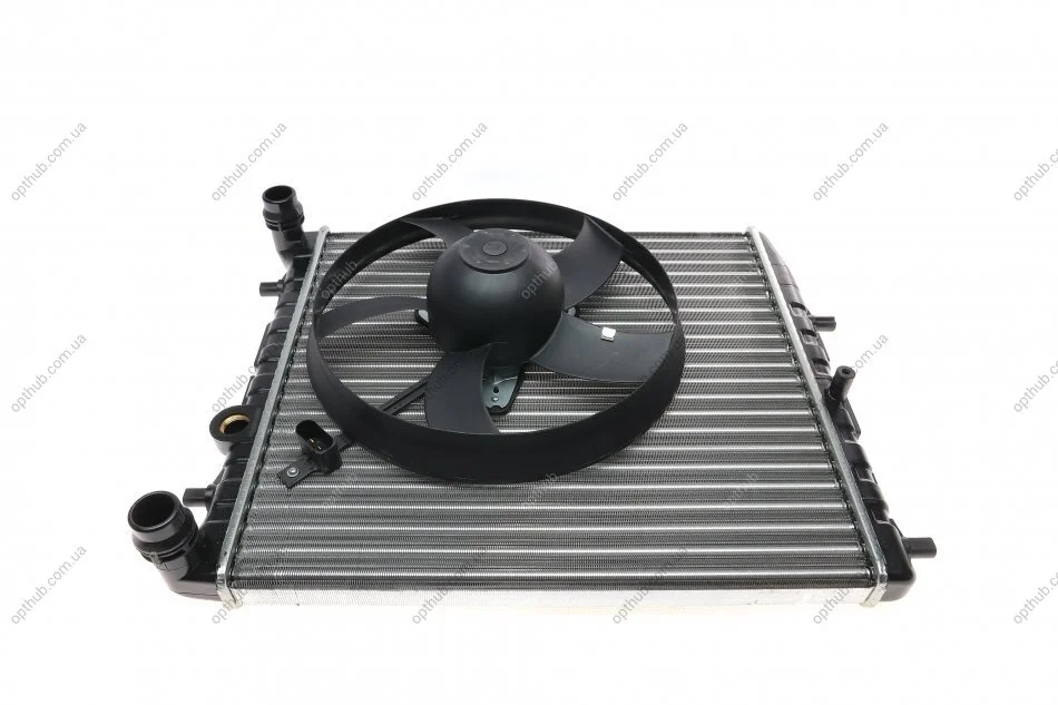 Радіатор охолодження VW Polo/Skoda Rapid/FabiaIII 1.0-2.0 99- UA63 NRF 53021 (фото 1)