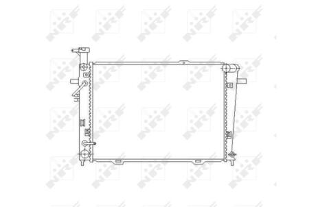 Радіатор NRF 53496