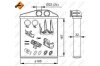 Радіатор пічки Opel Combo/Corsa C 1.0-1.8/1.7CDTI 00- (opt-om) NRF 54208 (фото 5)