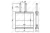 Радіатор обігрівача CHEVROLET (GM) Aveo 06- NRF 54269 (фото 5)