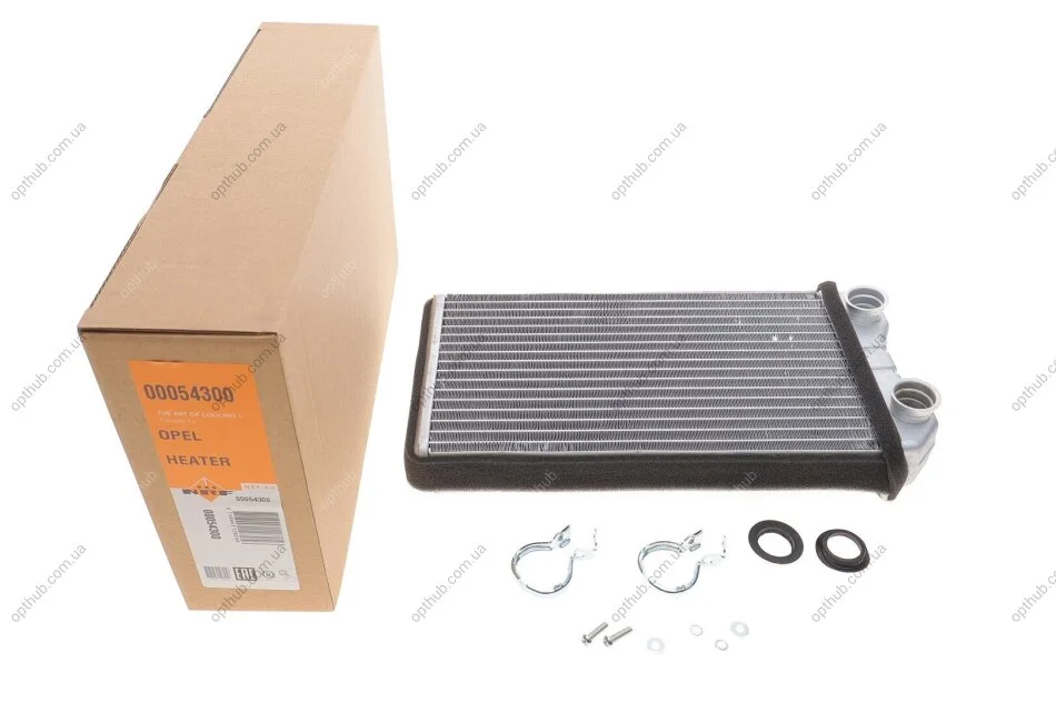 Радіатор пічки Renault Trafic 1.9/2.0/2.5dci 01- (opt-om) NRF 54300 (фото 1)