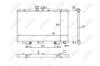 Радіатор охолодження NRF 58611 (фото 2)
