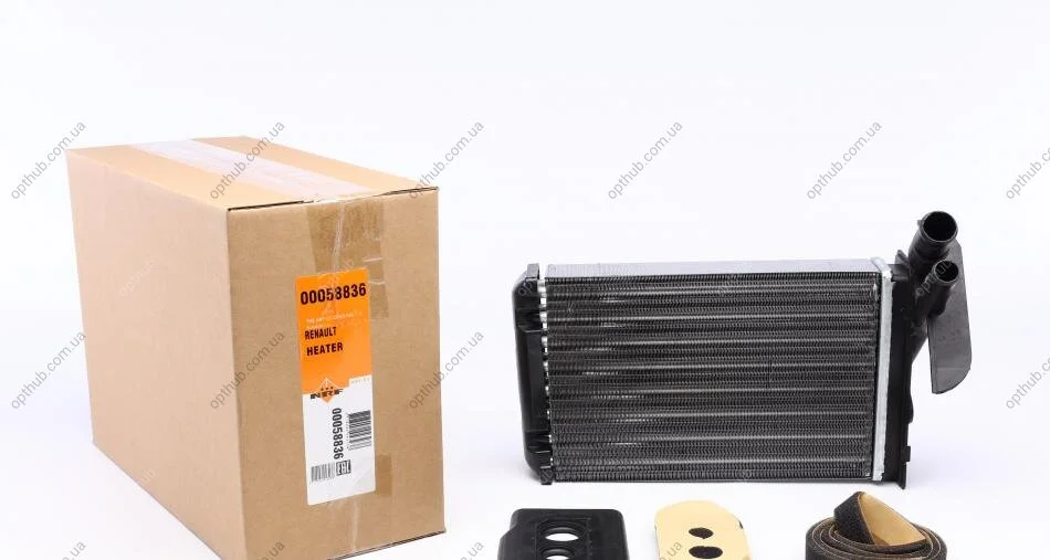 Радіатор пічки Renault Megane I 88- UA63 NRF 58836 (фото 1)