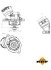 Термостат MB E-class (W212)/S-class (W221) 4.7/5.5 05-13 (M273)/Vito (W639) 3.5 07- (M272) (100°) UA63 NRF 725023 (фото 2)
