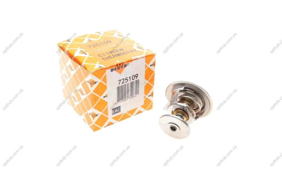 Термостат Nissan Micra/Citroen Saxo/Peugeot 106 1.5d 94-03 (89 °C) (opt-om) NRF 725109 (фото 1)