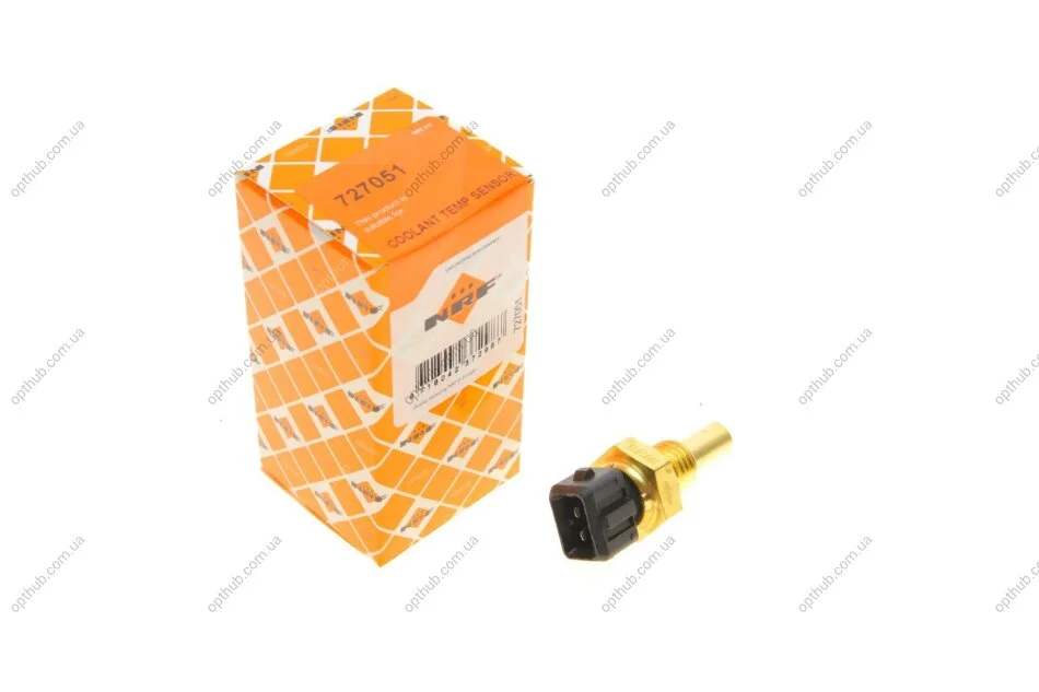 Датчик температури охолоджуючої рідини Citroen Berlingo/Jumper 1.1/1.8i/2.0 94- (2 конт.) UA63 NRF 727051 (фото 1)