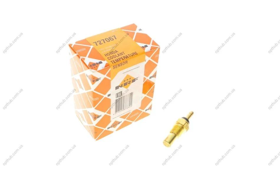 Датчик температури охолоджуючої рідини Honda Accord/Civic/Kia Pride 0.8-3.5 85- (1конт.) UA63 NRF 727067 (фото 1)