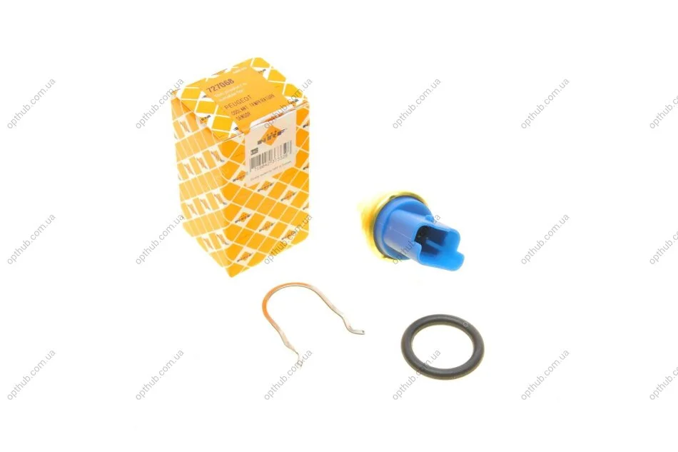 Датчик температури охолоджуючої рідини Citroen Berlingo/Jumper 2.0/2.2HDi 99- (3 конт.) (синій) UA63 NRF 727068 (фото 1)