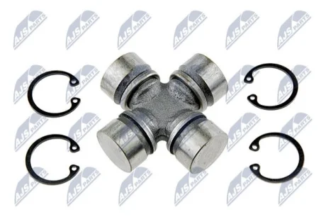 Хрестовина карданного валу BMW, FORD USA, LAND ROVER, LINCOLN, MERCEDES-BENZ, NISSAN, RENAULT, SSANGYONG, VOLVO (вир-во) NTY NKW-ME-001