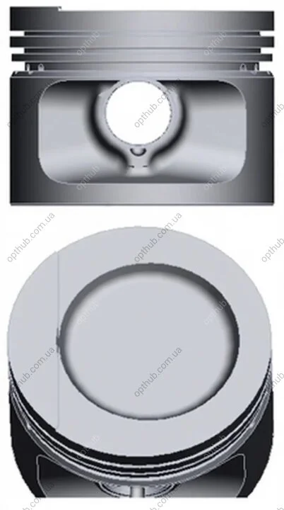 Поршень VAG 81.51 1.8 AAM/RP PIN 20X54 NURAL 87-109707-10 (фото 1)