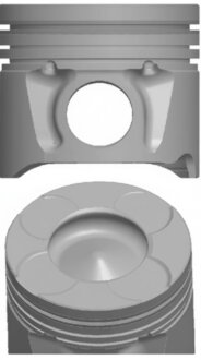 Поршень FIAT/OPEL 69.6 188A9/199A2/Z13DT EURO 4 TRAPEZ PIN 23X56 NURAL 87-137600-00