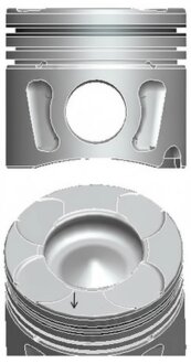 Поршень з кільцями RENAULT 70,00 1.3 D Multijet 199 A3.000,263 A2.000 NURAL 87-425606-00