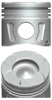 Поршень з кільцями RENAULT 70,00 1.3 D Multijet 199 A3.000,263 A2.000 (вир-во) NURAL 87-425606-00